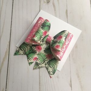 Tropical hair bows